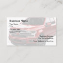 Search for pickup truck business cards Automotive