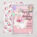 Search for alpaca birthday invitations Floral