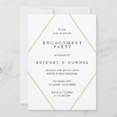 Search for stylish engagement party invitations Chic