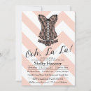 Search for pink lingerie shower invitations Party