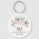 Search for 90th birthday key rings Elegant