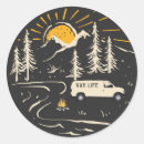 Search for mountain life stickers Camping