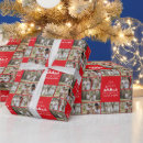 Search for red santa wrapping paper Traditional