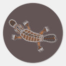 Search for australian animals stickers Platypus