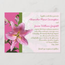 Search for stargazer lily invitations Lilies