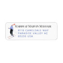 Search for skier return address labels Skiing