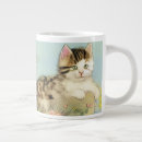 Search for vintage cats mugs Pink