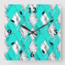 Search for black white turquoise art Geometric