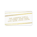 Search for gold foil return address labels weddings Stylish