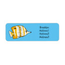 Search for marine life return address labels Fish
