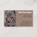 Search for firewood business cards Cut