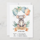 Search for australian animal invitations Whimsical