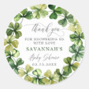 Search for baby irish stickers Lucky little shamrock