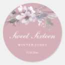 Search for pink sweet 16 stickers Floral
