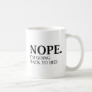 Search for nope mugs Lazy