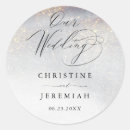 Search for silver sparkle wedding stickers Chic