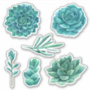 Search for white and teal stickers Floral