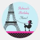 Search for french poodle stickers Girly