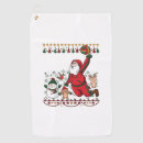 Search for santa claus golf towels Christmass
