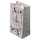 Search for pink and navy gift bags Watercolor
