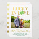 Search for lucky in love wedding invitations Irish
