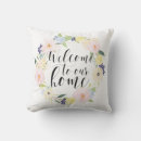Search for welcome to our home cushions Typography