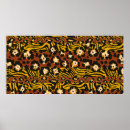 Search for wild animal posters Black