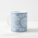 Search for blue lace mugs Elegant