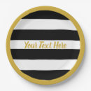 Search for black white striped plates Graduation