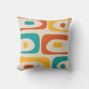 Search for turquoise and orange cushions Abstract