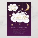 Search for twinkle twinkle baby shower invitations Purple