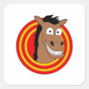 Search for crazy cartoon stickers Horse