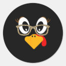 Search for turkey face stickers Halloween