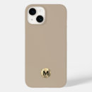 Search for minimal luxury monogrammed iphone cases Gold