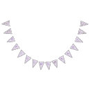Search for welcome bunting flags Purple