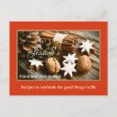 Search for christmas recipe postcards Sweet