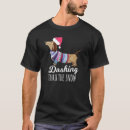Search for dachshund through the snow tshirts Weiner
