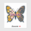 Search for yellow butterfly stickers Boho