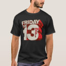 Search for friday the 13th tshirts Horror movie