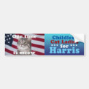 Search for white cat bumper stickers Childless cat lady