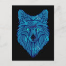 Search for the blue wolf postcards Wolves