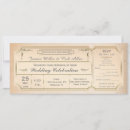 Search for vintage ticket weddings Elegant