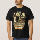 Search for argued For him