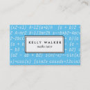 Search for math tutor business cards Minimal