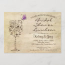 Search for wine and cheese bridal shower invitations Vintage