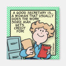 Search for secretary magnets Cartoon