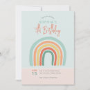 Search for boho rainbow birthday invitations Girls