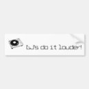 Search for dj bumper stickers Music