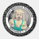 Search for birthday photo magnets Cool