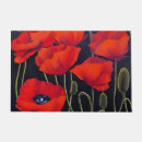 Search for poppy doormats Flowers